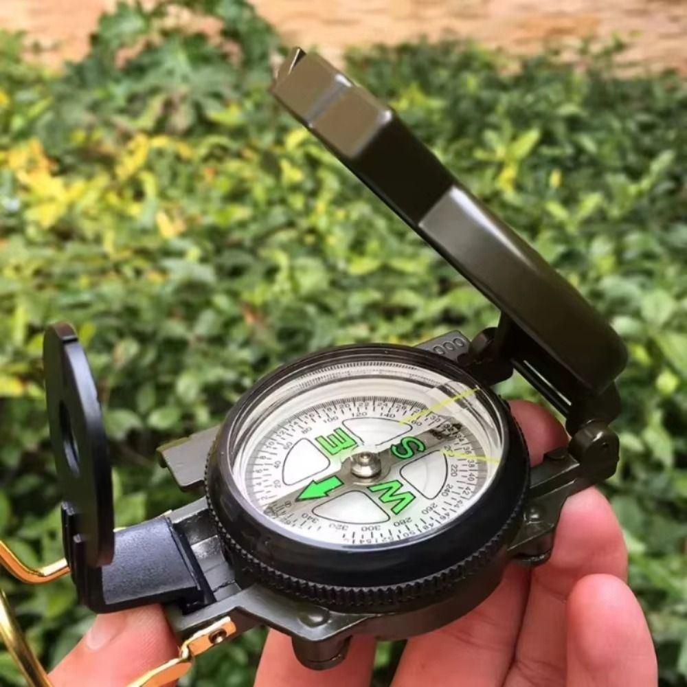 Compass Lensatic - Wasserdichter Professioneller Kompass Metallkonstruktion Faltbare Linse