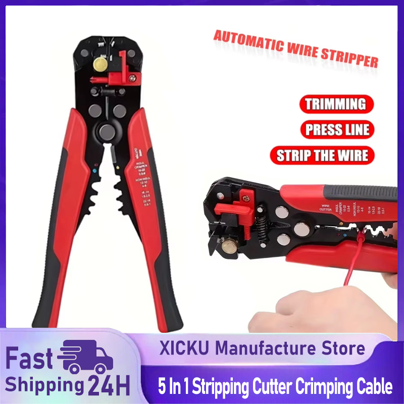 Multi Tool Plier - Multifunktionale Abisolierzange für Kabelschneiden und Crimpen