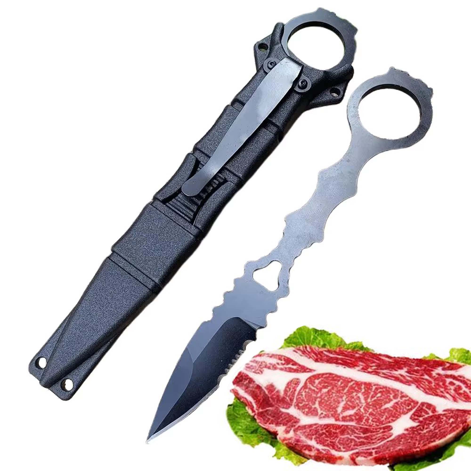 Tragbares Outdoor-Messer, Über – Bushcraft Knife Fixed Bewertung und Preis