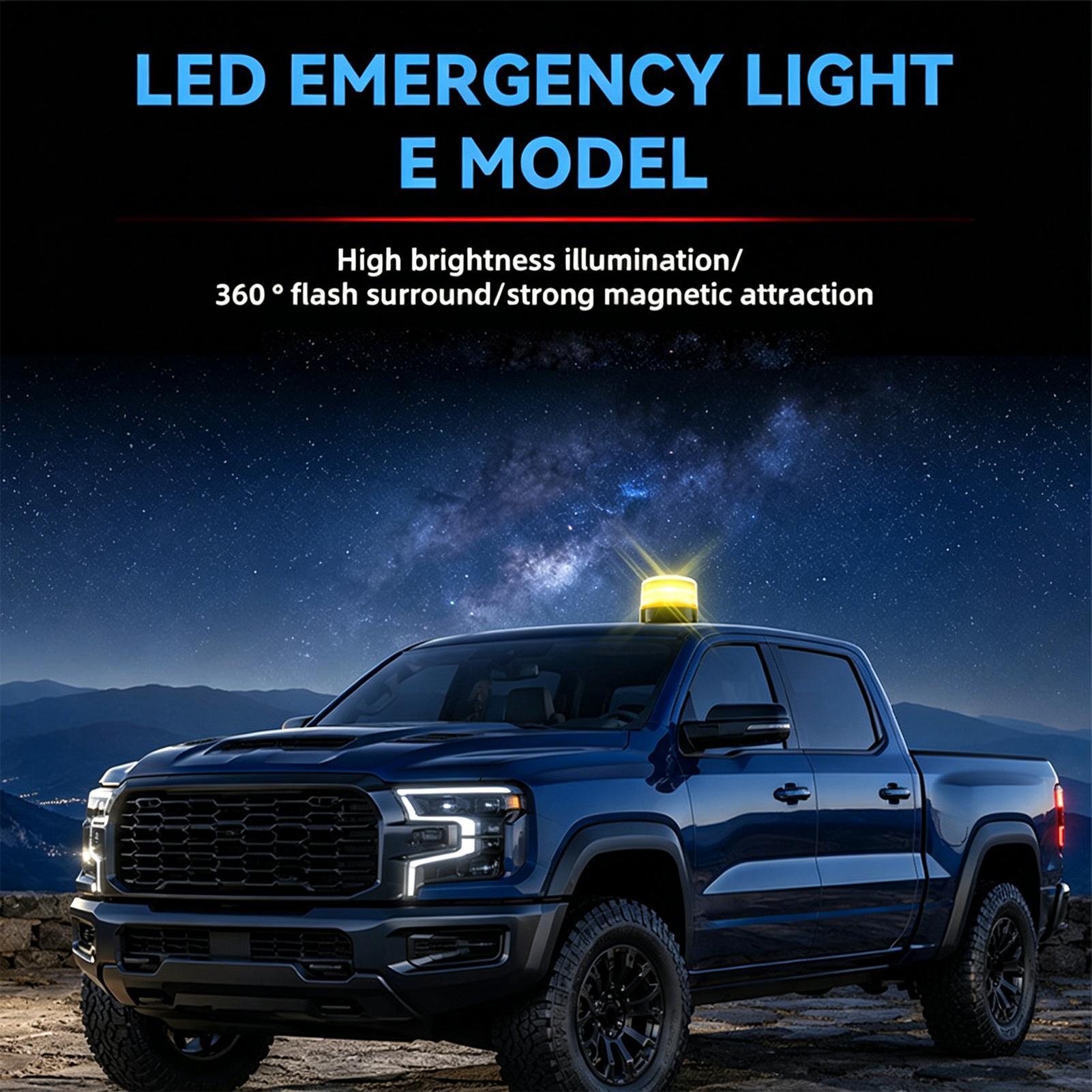 LED-Warnleuchte, bernsteinfarb – Sos Light Strobe Bewertung und Preis