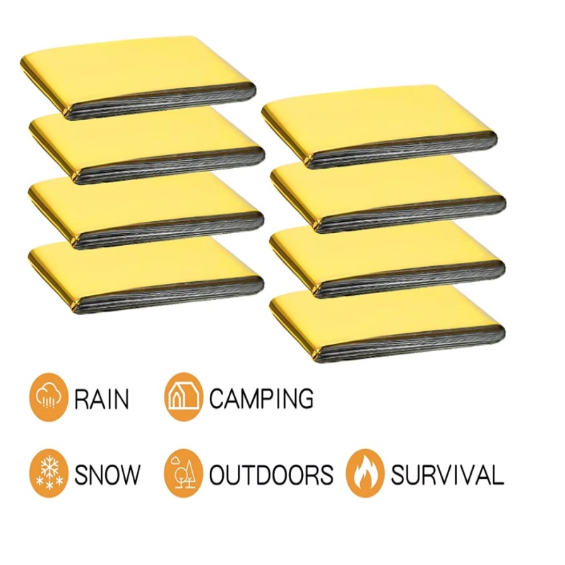 130×210cm Goldene Mylar-Überle – Survival Blanket Reflective Bewertung und Preis