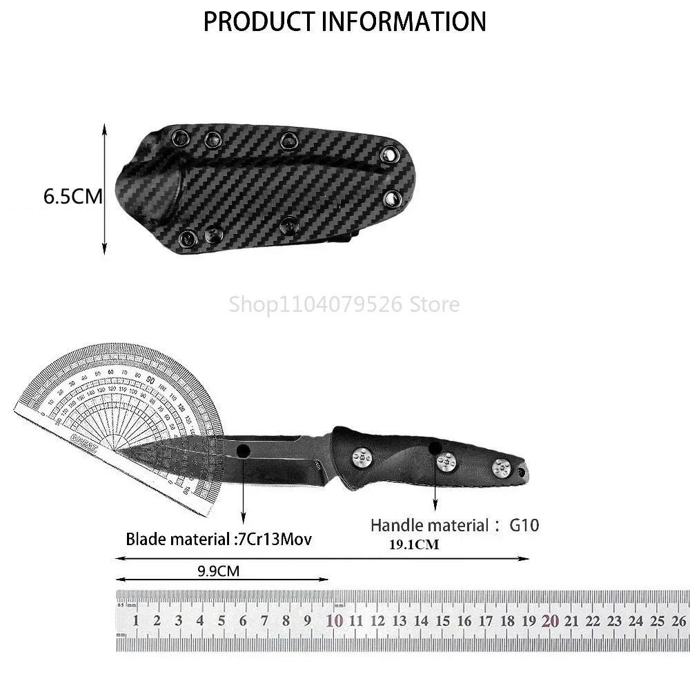 113 Modell 7Cr13Mov Klinge Pra – Bushcraft Knife Fixed Bewertung und Preis