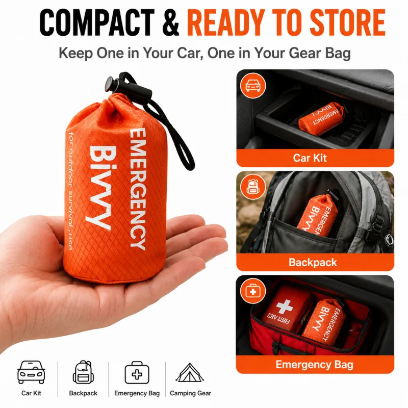 Notfall-Schlafsack, PE-Alumini – Bivy Bag Emergency Bewertung und Preis